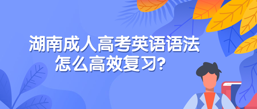 湖南成人高考英語